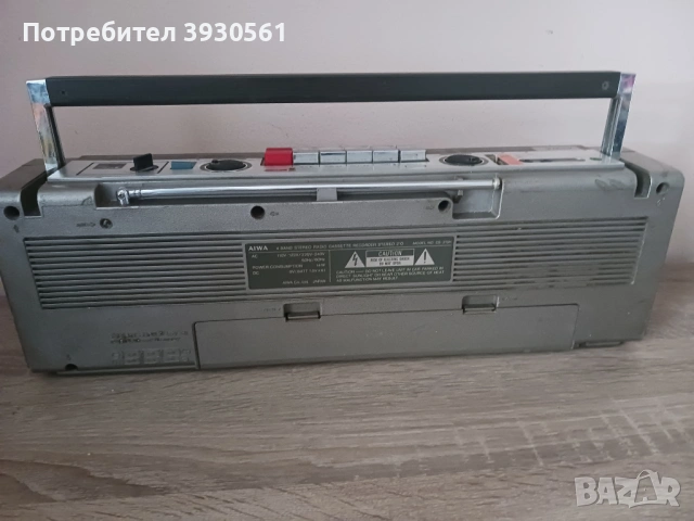 Радиокасетофон aiwa cs-210h , снимка 6 - Радиокасетофони, транзистори - 54028217