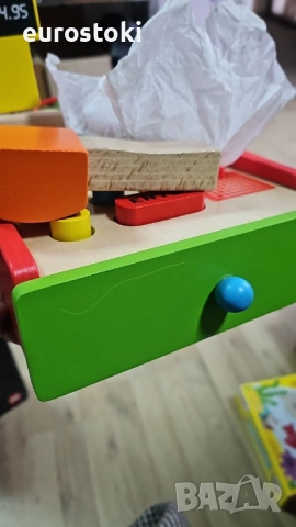 Eichhorn 100003717 Касов апарат 16.5 x 26 x 16 см с четец и скенер за карти, включително виртуални п, снимка 2 - Образователни игри - 52471944