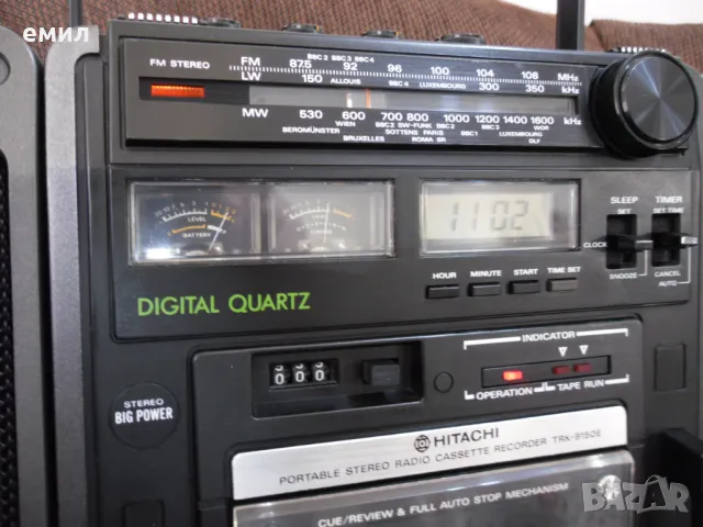 HITACHI,AKAI,AIWA, снимка 3 - Радиокасетофони, транзистори - 48233663