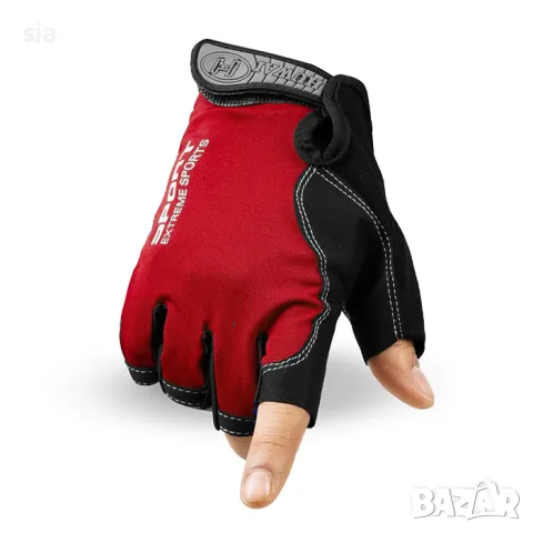 Ръкавици за Велосипед, червени, снимка 2 - Аксесоари за велосипеди - 49433170