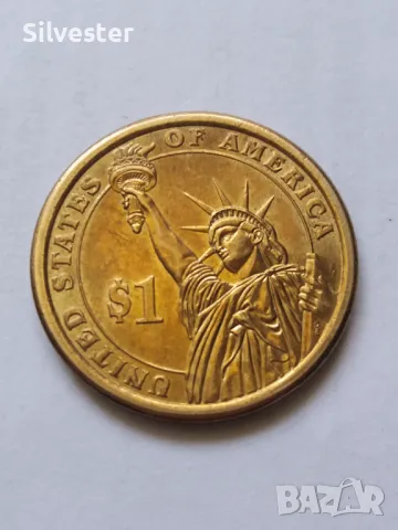 2008+ ONE US Dollar coin, Президентски долари-монети, Колекция USA, снимка 4 - Нумизматика и бонистика - 47680937