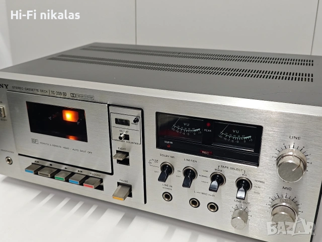стерео касетъчен дек SONY TC-209 SD, снимка 5 - Декове - 54075447