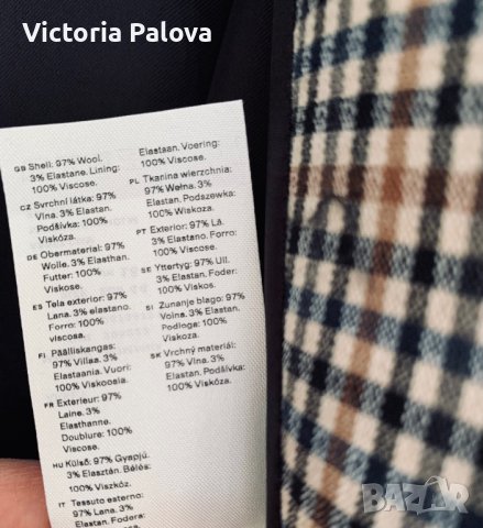 Скъпо модерно сако ARKET Швеция,  97% вълна, снимка 15 - Сака - 44465641