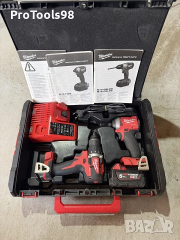 Milwaukee M18 FID2 + M18 CBLDD (импакт и винтоверт)