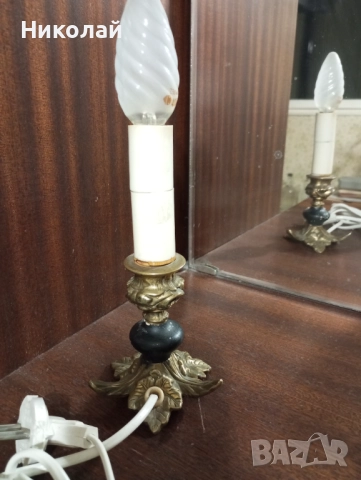 Малка нощна лампа, снимка 6 - Антикварни и старинни предмети - 52125535