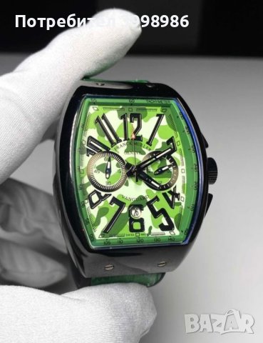 Franck Muller Vanguard Chronograph Camouflage+Кутия, снимка 1