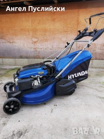 Hyundai косачка 196 кубика с валяк, снимка 8 - Градинска техника - 54058922