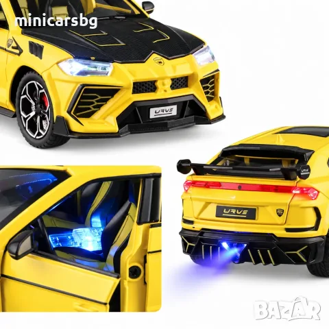 Метални колички: Lamborghini Urus Mansory Venatus P820 – 1:24, снимка 4 - Колекции - 55979484