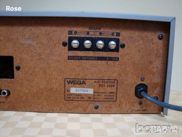 WEGA PSS 200R /Sony str-232/ , снимка 10 - Ресийвъри, усилватели, смесителни пултове - 42887562
