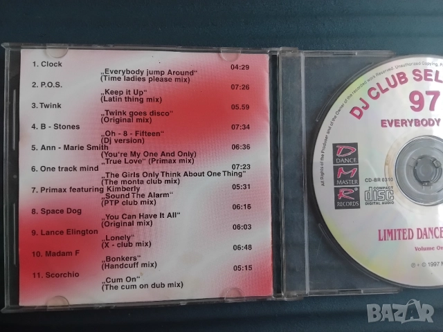 11 original club DJ remixes - матричен диск dance музика, снимка 2 - CD дискове - 52597739