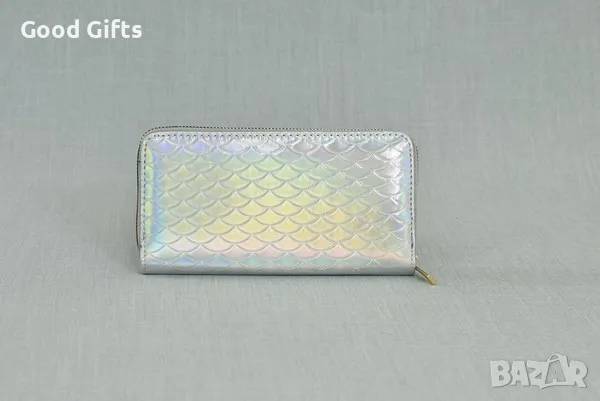 Холограмно дамско портмоне от еко кожа, снимка 5 - Портфейли, портмонета - 49176825