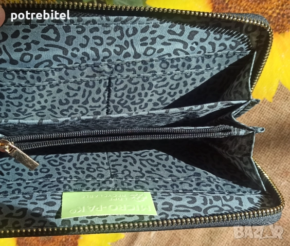 Нов портфейл с цип и 4 отделения - за 4 €вро, снимка 3 - Портфейли, портмонета - 52268094