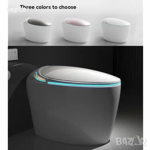 Мултифункционална смарт тоалетна тип "яйце" с биде, подгрев, сушене, масаж, снимка 4 - Други - 47421521