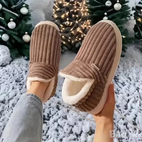 Нови зимни пантофи № 37, стлека 23.5см.