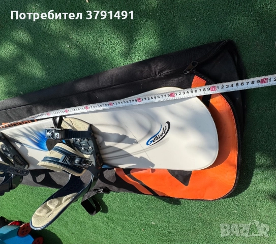 Сноуборд с калъф, снимка 4 - Зимни спортове - 52072776
