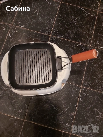Нов марков грил-тиган, снимка 5 - Съдове за готвене - 53123686