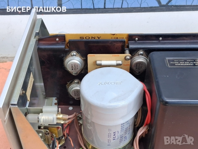 SONY TA-3120A TRAIN 1967g, снимка 8 - Ресийвъри, усилватели, смесителни пултове - 51670871