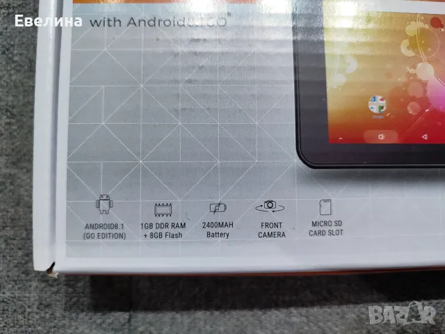 Таблет Denver, 7-инчов екран, 8 GB, Wi-Fi, черен, снимка 2 - Таблети - 49784582