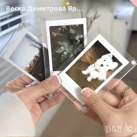 Двустранни магнитни рамки за снимки – комплект 5 броя, снимка 8 - Картини - 52920066