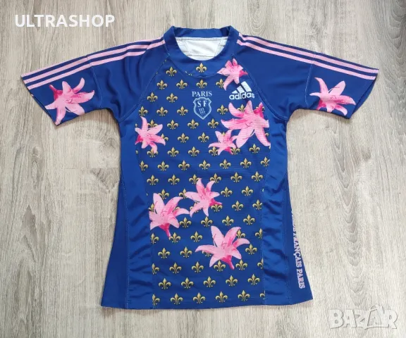 Adidas Rugby Paris S size Ръгби фланелка 