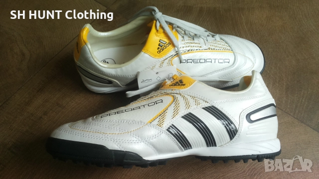 Adidas PREDATOR Football Astro Turf Leather Размер EUR 39 1/3 стоножки естествена кожа 369-14-S , снимка 6 - Футбол - 52228489