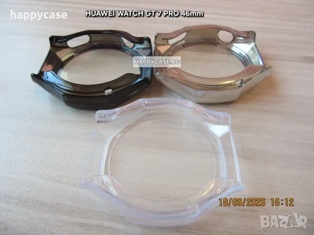 Huawei Watch GT7 Pro 46mm / GT7 46mm 41mm / 360° Мек силиконов кейс с протектор за екран, снимка 11 - Калъфи, кейсове - 55962986