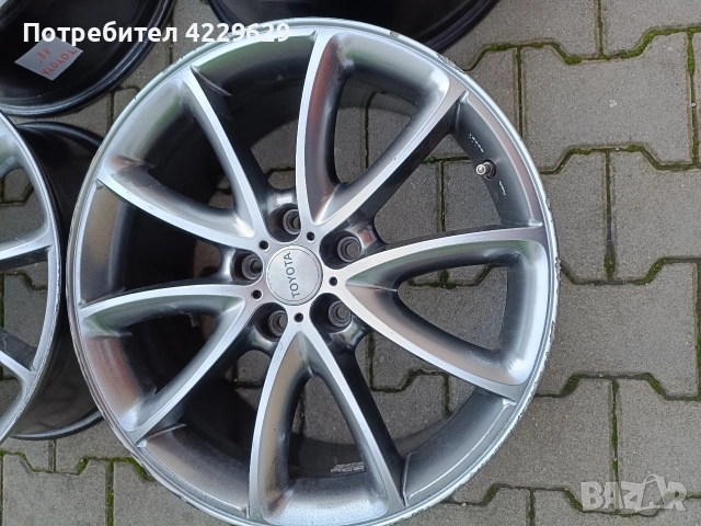 Алуминиеви джанти за Toyota 18 цола, снимка 2 - Гуми и джанти - 52921240