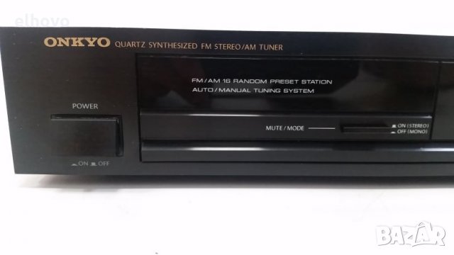 Стерео тунер ONKYO T-4430 -1, снимка 5 - Ресийвъри, усилватели, смесителни пултове - 29689123
