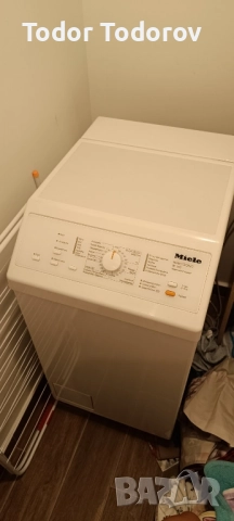 Продавам пералня с горно зареждане Miele