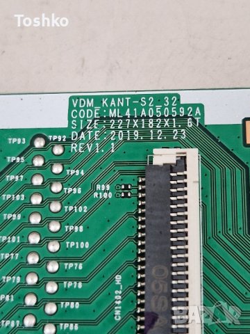Main board VDM KANT-S2_32 ML41A050592A за ТВ SAMSUNG UE32T4302AK, снимка 2 - Части и Платки - 42133357