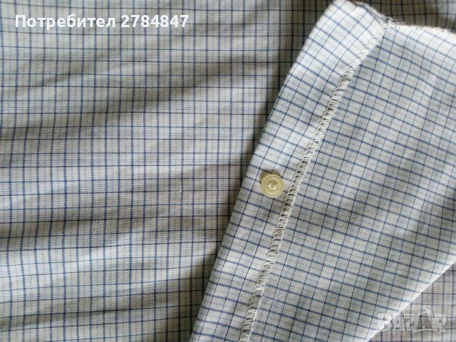 Мъжка риза с дълъг ръкав карирана, снимка 8 - Ризи - 37008322
