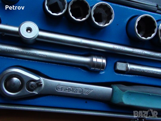 GEDORE - 1/2" PROFI Гедория !! новата версия !! вложки 10 - 32 mm !! ORIGINAL GEDORE GERMANY !!!!!, снимка 14 - Гедорета - 31157166