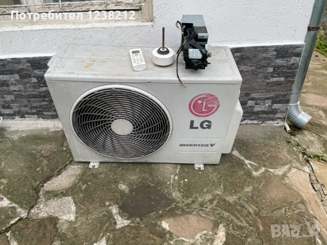 Външно тяло на климатик 12-ка подходящо за термопомпа