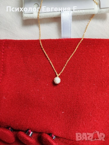 Луксозно колие с естествени диаманти - 18 К злато, Италия , снимка 8 - Колиета, медальони, синджири - 53936775