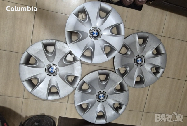 4 бр. 16" джанти за BMW, EТ42, 5х120 мм + оригинални тасове, снимка 6 - Гуми и джанти - 53925358