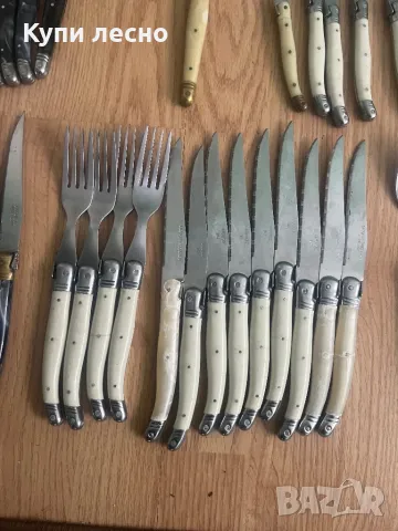 laguiole ножове лъжици и вилици, снимка 3 - Прибори за хранене, готвене и сервиране - 49149848