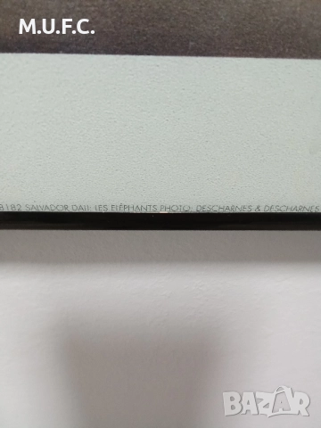 Салвадор Дали.52см на 62см.Уникална., снимка 8 - Картини - 52490474