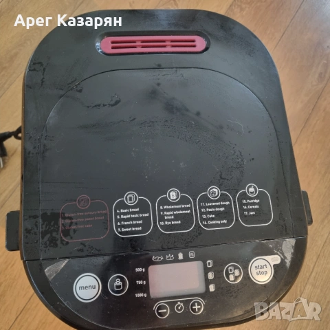 Хлебопекарна Tefal, снимка 2 - Хлебопекарни - 54021749