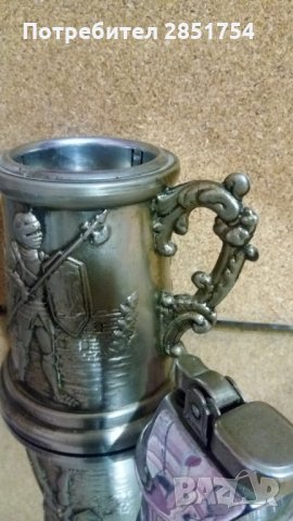 Старинна бензинова запалка, снимка 7 - Антикварни и старинни предмети - 31473645