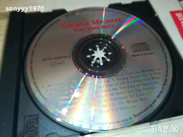 GEORGE MICHAEL CD 1807251847, снимка 5 - CD дискове - 51066496
