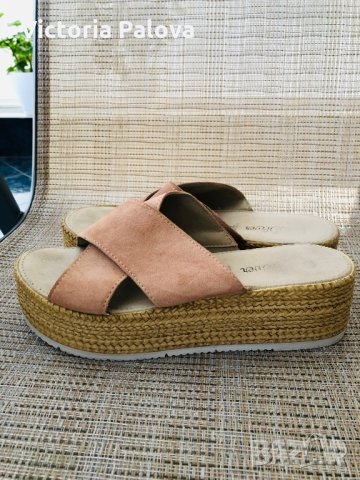 S.OLIVER Германия.чехли естествена кожа