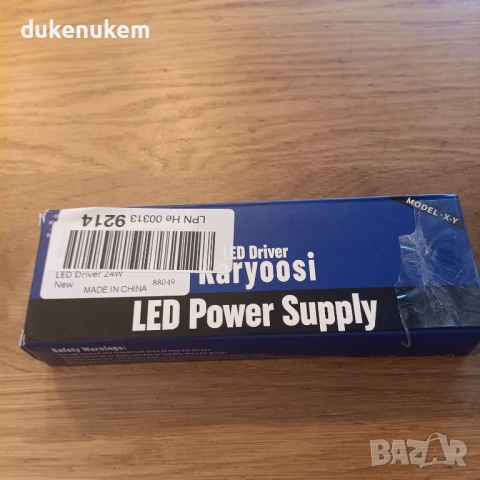 LED трансформатор 12V 24W (2A) – без трептене, безшумен, снимка 10 - Друга електроника - 53257515