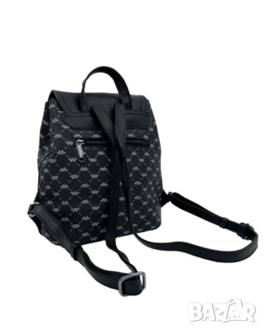 Стилна черна раница , снимка 2 - Раници - 42722197