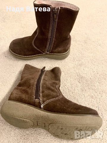 Ботушки от естествен велур GENUINE KIDS, снимка 3 - Детски боти и ботуши - 22298402