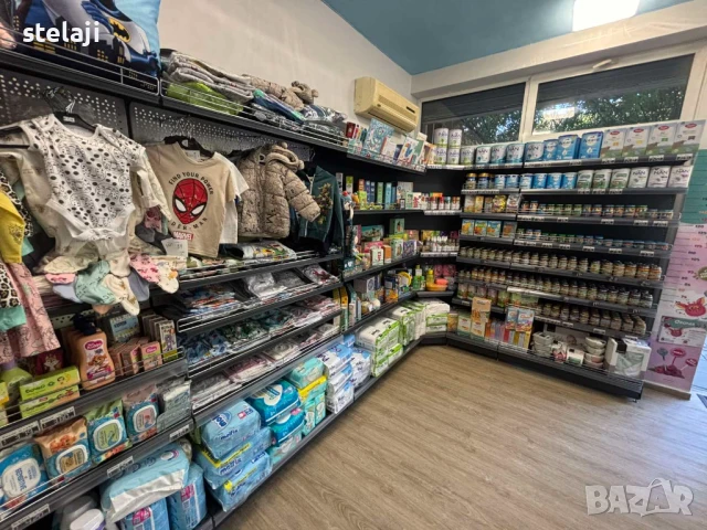 Метални стелажи за оборудване на магазин за детски стоки /НОВИ/, снимка 3 - Стелажи и щандове - 49450464