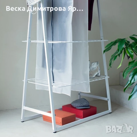 Комплект калъфи за дрехи Brabantia, paзмepи M/L/XL, Transparent/Grey, 2 броя, снимка 3 - Други стоки за дома - 50622448