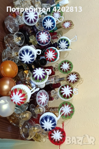 Ръчно изработени Коледни играчки , снимка 5 - Декорация за дома - 52384441