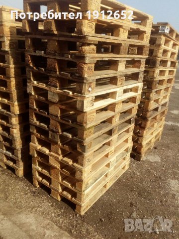 Купува здрави,като нови европалети с размер 80/120 см.купува целогодишно-плащане веднага в брой., снимка 2 - Друго търговско оборудване - 28137560