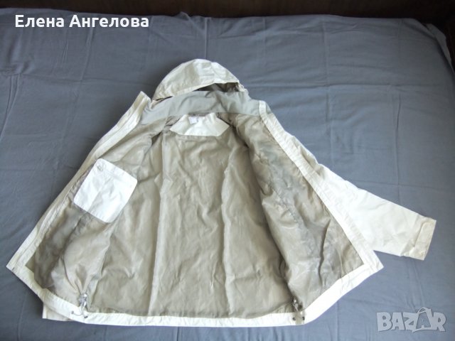 Дамско яке QUECHUA цвят екрю, ново, снимка 4 - Якета - 32029197