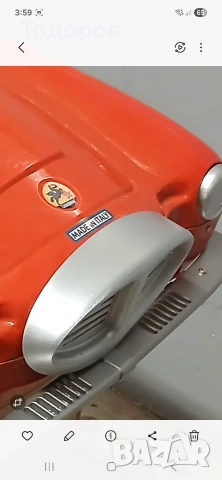 Ретро количка спедали 1960 г. Giordani made in Italy, снимка 12 - Колекции - 54177340